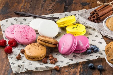 Печенье Макарон фруктовое