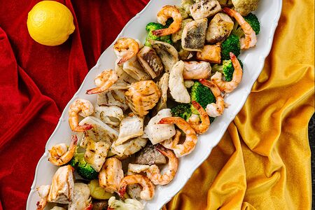 Большое рыбное ассорти