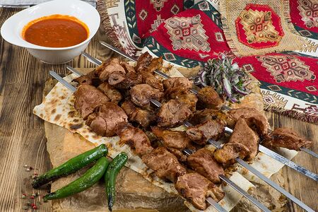 Набор шашлыков из cвинoй мякоти