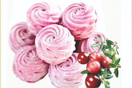 Зефир клюквенный набор