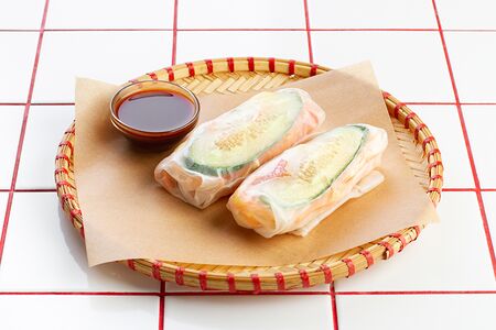 Спринг-ролл с креветками