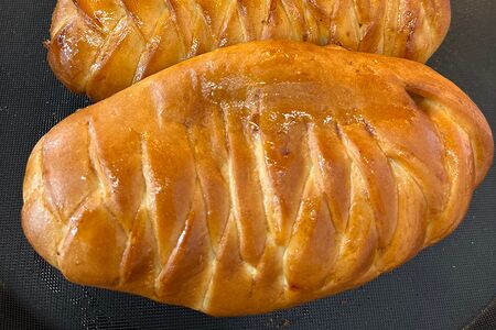 Кулебяка с капустой