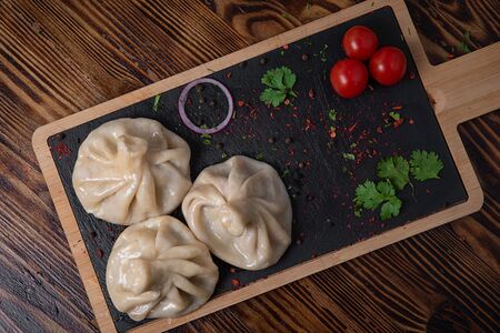 Хинкали с телятиной