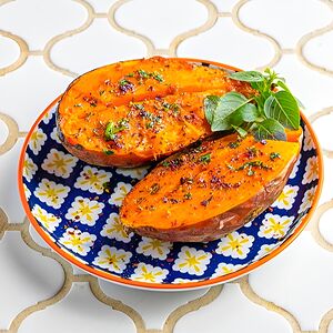 Батат запеченный