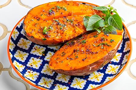 Батат запеченный