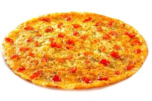 Пицца Маргарита на тонком тесте