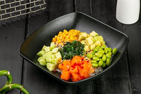 Поке с лососем