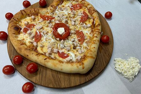 Пицца сердце