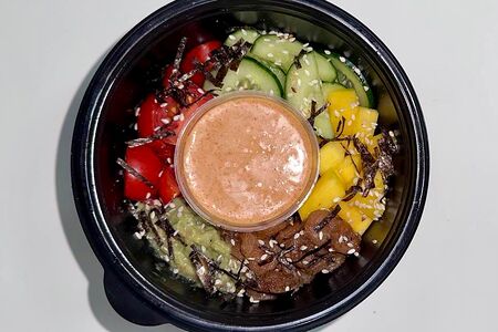 Поке с креветками