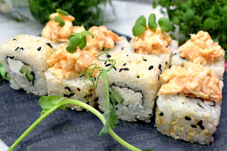 Спайси с креветкой