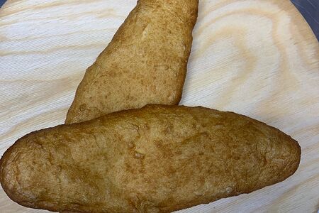 Жареный пирожок с капустой