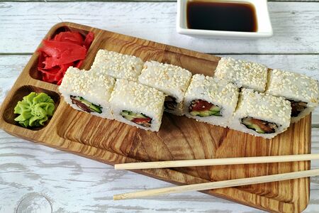 Ролл Шиитаке бум