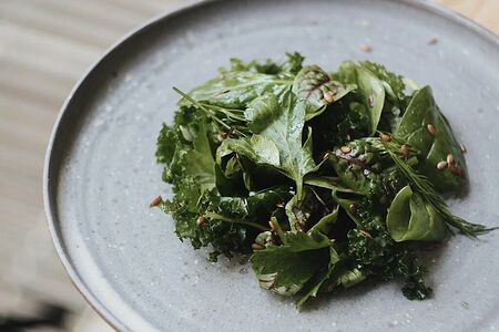 Зеленый салат