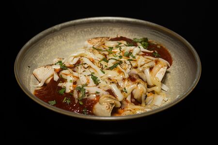 Энчилада с морепродуктами