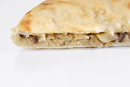 С капустой и грибами