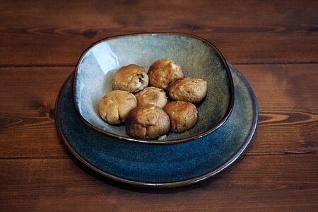 Шампиньоны на углях