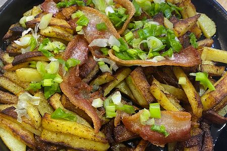 Жареха с беконом