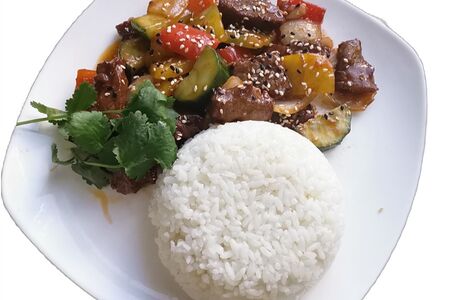 Бо Лук Лак с рисом