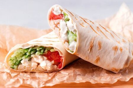 Шаверма с цыплёнком