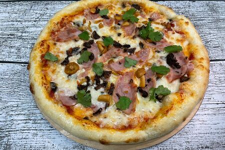 Ветчина и грибы