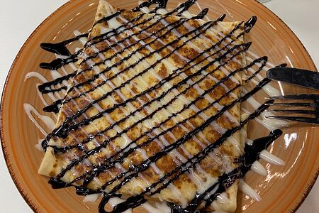 Тайский блин с бананом