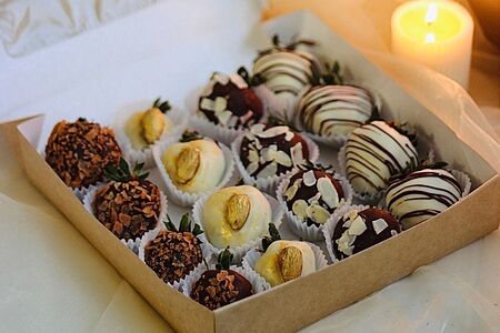 Клубника в шоколадеПодарочный набор