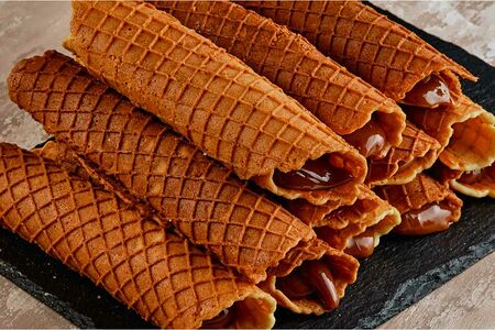 Трубочка со сгущенкой