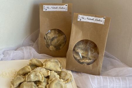 Вареники с картофелем и грибами (замороженный продукт)