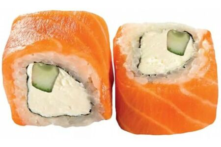 Ролл Филадельфия с огурцом