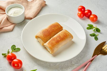 Блинчики с индейкой