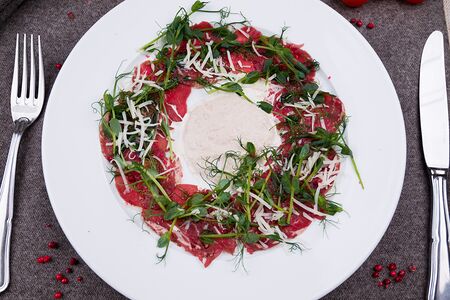 Карпаччо из говядины