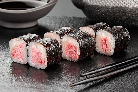 Маки с крабом