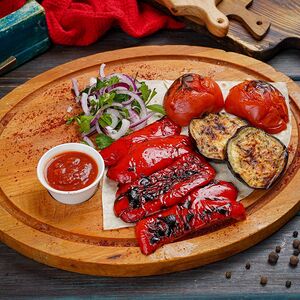 Шашлык из овощей