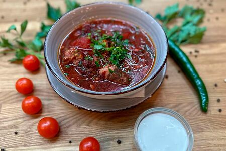 Борщ с говядиной