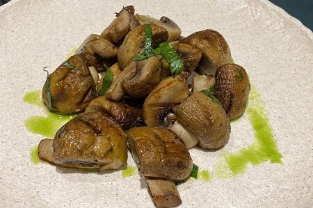 Шампиньоны гриль