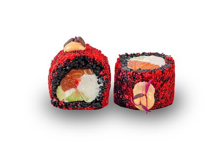 Ролл Блэк лосось