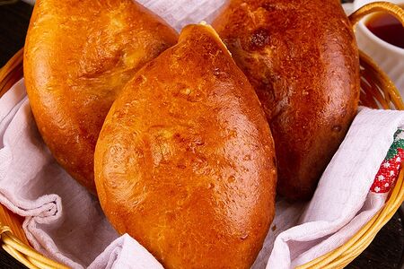 Пирог печеный с яйцом