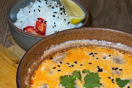 Суп Том-ям с морепродуктами