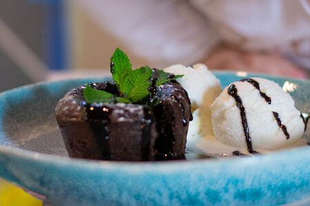 Шоколадный фондан