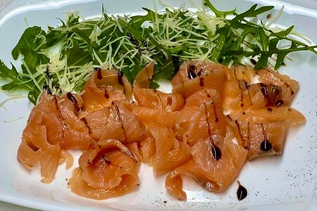 Карпаччо из лосося