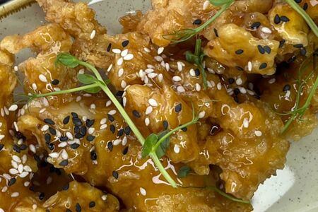 Куриные крылышки в соусе терияки