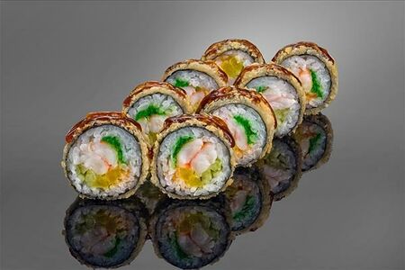 Темпура ролл с тигровыми креветками