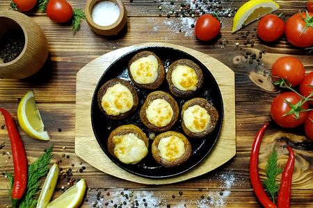 Грибы запечённые