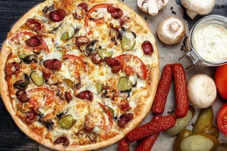 Пицца Охотничья