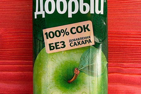 Сок Добрый яблочный
