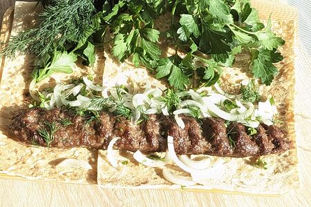 Люля-кебаб из говядины