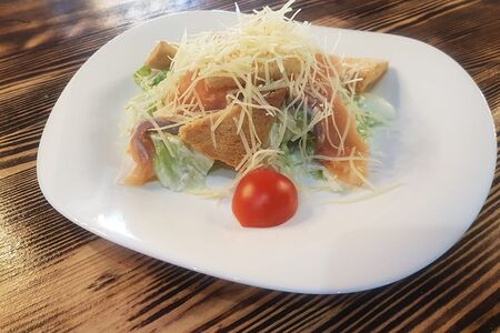 Цезарь с сёмгой