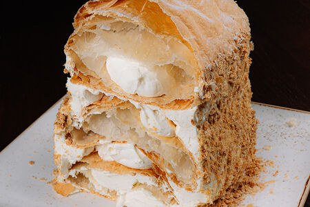 Большой ванильный мильфей