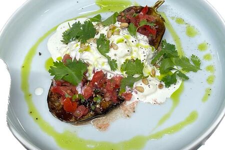 Д Баклажан со страчателлой