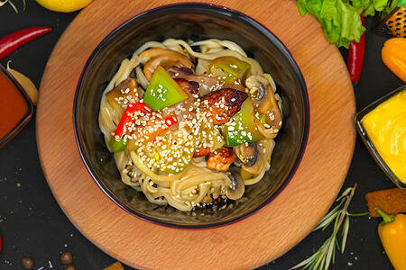 Удон с Курицей